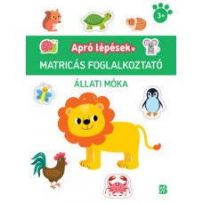 Apró lépések - Állati móka - Matricás foglalkoztató  -  Londoni Készleten